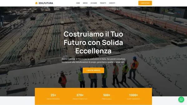 Consegna Sito Web - Template Esempio